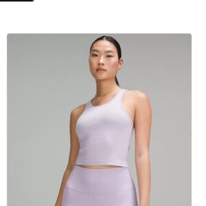 Ebb to street cropped racerback tank